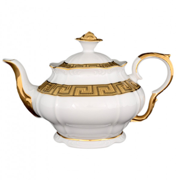 Заварочный чайник 1,2 л  Bohemia Porcelan Moritz Zdekauer 1810 s.r.o. &quot;Магнолия /Версаче&quot; / 065202