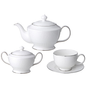 Чайный сервиз на 6 персон 14 предметов (без молочника)  LEFARD "Bouquet" / 344508