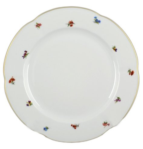 Набор тарелок 25 см 6 шт  Royal Czech Porcelain &quot;Болеро /Мелкие цветы&quot; / 097348