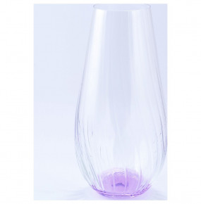 Ваза для цветов 30,5 см фиолетовая  Crystalex CZ s.r.o. "Оптик" / 123141