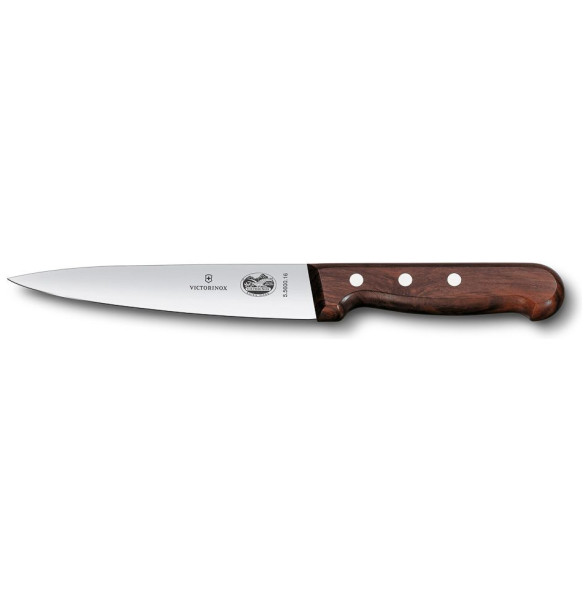 Нож для мяса 16 см  Victorinox &quot;Rosewood &quot;ручка розовое дерево / 316359