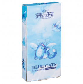Подставка под ложку 23 х 10,5 х 3 см  LEFARD "Синие коты /Любовь моя" / 254665
