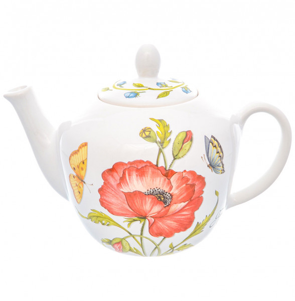 Заварочный чайник 1 л  Artigianato Ceramico by Caroline &quot;Artigianato ceramico /Ботанический сад&quot; / 228262