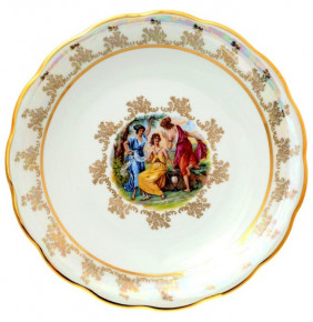 Блюдо 30 см круглое  Sterne porcelan "Фредерика /Мадонна перламутр"  / 139132