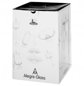 Конфетница 18 х 24 см н/н  Alegre Glass "Sencam" / 289046