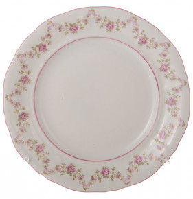 Набор тарелок 17 см 6 шт  Leander "Соната /Розовый цветок /Розовая отводка" / 199361