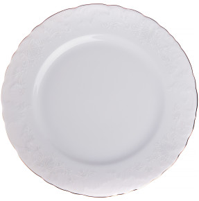 Набор тарелок 21 см 6 шт  Cmielow "Рококо /Платиновый узор" / 264450