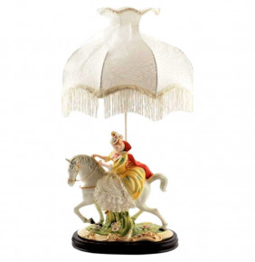 Настольная лампа с абажуром  Royal Classics "Всадница" / 131228