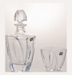 Набор для виски 7 предметов (графин 700 мл + 6 стаканов по 300 мл)  Crystalite Bohemia &quot;Нептун /Без декора&quot; / 037011