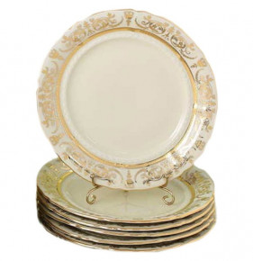 Набор тарелок 25 см 6 шт  Leander "Соната /Золотая элегантность /СК" / 158350