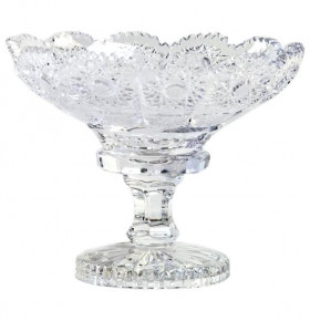 Ваза для конфет 15,5 см н/н  Aurum Crystal "Хрусталь резной" / 152651