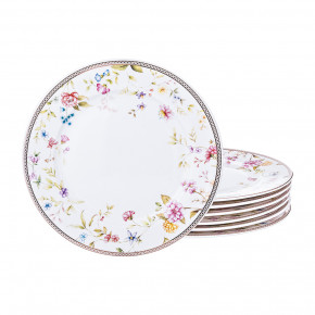 Набор тарелок 20 см 6 шт  LEFARD "Луговые цветы" / 189481