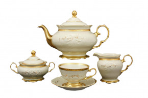 Чайный сервиз на 6 персон 15 предметов  Sterne porcelan "Фредерика /Анета /арабские /СК" / 125438