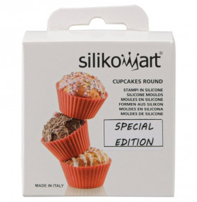 Набор форм для выпечки кексов 6,8 см 6 шт 830 мл  Silikomart "Cupcake" / 253291