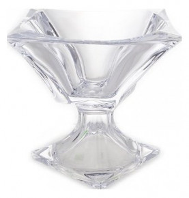 Ваза для конфет 18 см н/н  Aurum Crystal "Квадрон /Без декора" / 136809