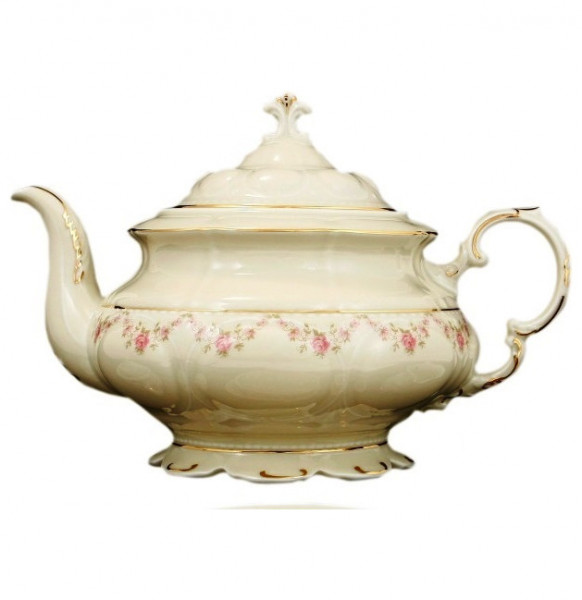 Заварочный чайник 1,5 л  Leander &quot;Соната /Розовый цветок /СК&quot; / 146104