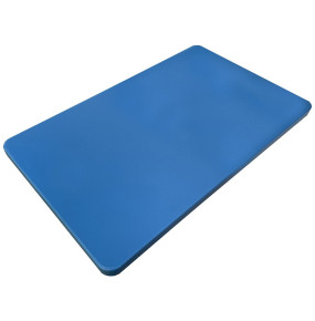 Доска разделочная синяя 60 х 40 х 1,8 см прямоугольная синяя / 320117