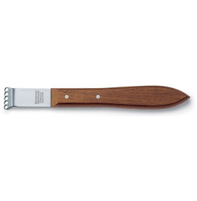 Нож для цедры 14 см с деревянной ручкой  Victorinox "Rosewood" ручка розовое дерево / 316377