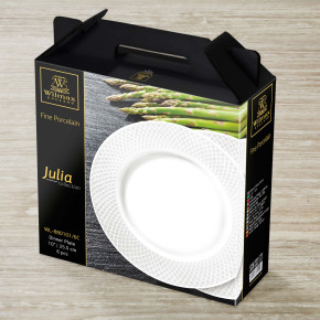 Набор тарелок 25,5 см 6 шт  Wilmax "Julia" / 260199