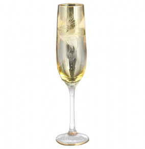 Бокалы для шампанского 190 мл 6 шт  Crystalex CZ s.r.o. "Янтарь /278" E-V / 101424