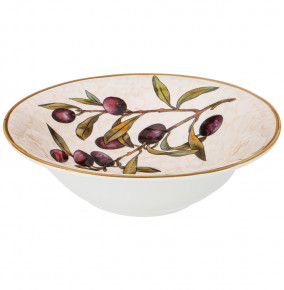 Салатник 27 см  Ceramica Cuore "Olives" / 228074
