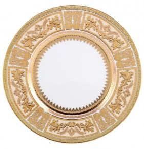 Набор тарелок 23 см 6 шт  Falkenporzellan "Диадема /Белая крем золото" / 146483