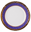 Набор тарелок 17 см 6 шт  Thun &quot;Констанция /Синяя полоса с золотом&quot; / 046805