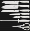 Набор ножей для кухни 8 предметов на подставке  Berlinger Haus &quot;Piano Collection&quot; / 131631