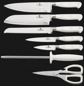 Набор ножей для кухни 8 предметов на подставке  Berlinger Haus "Piano Collection" / 131631