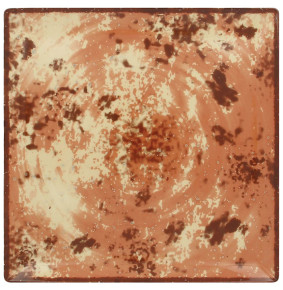 Тарелка 30 х 30 см квадратная плоская красная  RAK Porcelain "Peppery" / 314777