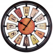 Часы настенные 50 см кварцевые  LEFARD &quot;РУЛЕТКА/АНТИК&quot; / 187960