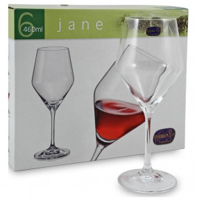 Бокалы для красного вина 560 мл 6 шт  Crystalex CZ s.r.o. "Джейн /Без декора" / 124878