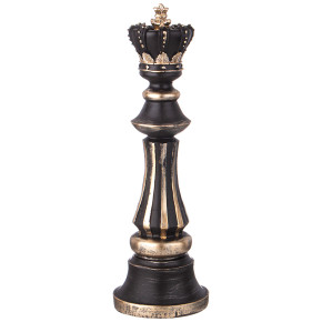 Шахматная фигурка 11,5 х 11,5 х 26 см чёрная / 334496