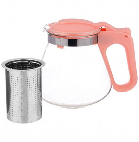 Заварочный чайник 700 мл с фильтром нежно-розовый / 274908