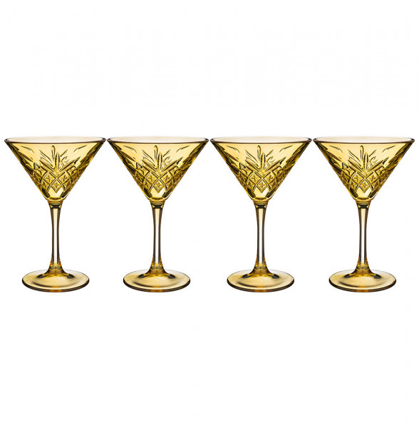 Бокалы для мартини 230 мл 4 шт  АЛЕШИНА &quot;Timeless /Шампань&quot; / 191498