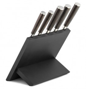 Набор кухонных ножей 6 предметов на магнитной подставке "Lara" / 285188