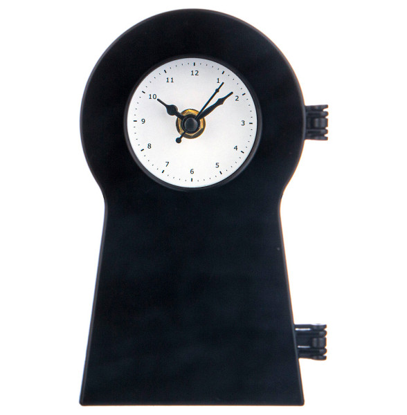 Часы настольные 18,2 х 11,5 х 4 см с отделением для хранения чёрные  LEFARD &quot;Модерн&quot; / 289529