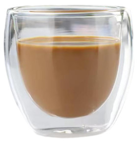 Чашка для кофе 150 мл двойные стенки P.L. Proff Cuisine / 335645
