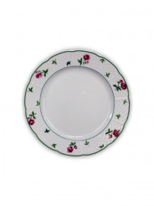 Набор тарелок 19 см 6 шт  Thun "Менуэт /Роза /зеленая отводка" / 159281