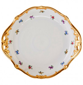 Пирожковая тарелка 28 см  Weimar Porzellan "Мелкие цветы /1016" / 002012