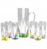 Изображение товара Набор для воды 7 предметов (кувшин 1,5 л + 6 стаканов)  Crystalex CZ s.r.o. "Ассорти" / 101385