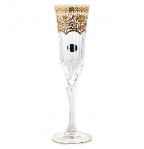 Бокалы для шампанского 180 мл 6 шт  Astra Gold "Адажио /Золото" / 151918