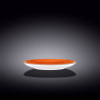Тарелка 20,5 см оранжевая  Wilmax &quot;Spiral&quot; / 261573