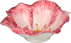 Салатник 33 х 33 х 13 см  Annaluma snc "Цветок розовый" / 233485