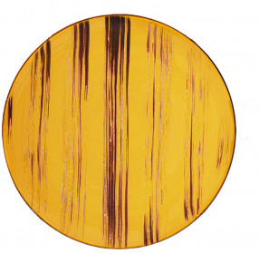 Тарелка 25,5 см жёлтая  Wilmax "Scratch" / 261475