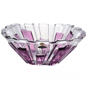 Фруктовница 31 см  Aurum Crystal "Болеро /Фиолетовая" / 146003