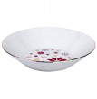 Набор тарелок 22 см 6 шт глубокие  Thun &quot;Леа /Новогодний&quot; красный / 267151
