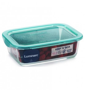 Контейнер стеклянный 1,22 л прямоугольный  LUMINARC "KEEP'N'BOX" / 161751