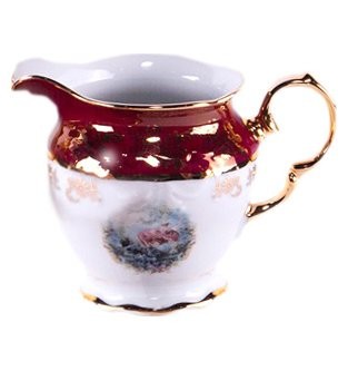 Молочник  Royal Czech Porcelain &quot;Львов /Барокко красное&quot; / 204650