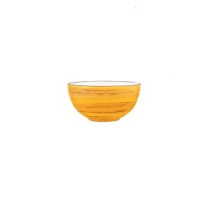 Салатник 10,5 см 250 мл жёлтый  Wilmax "Spiral" / 261612